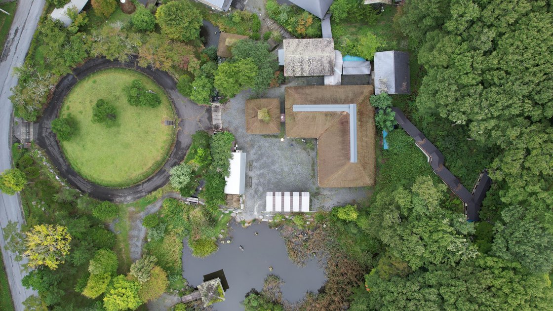 ドローンによる空撮の一例